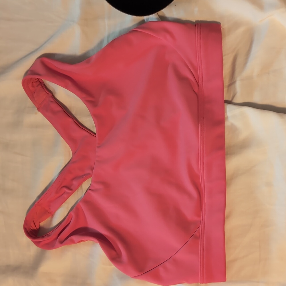 Athleta Ultimate sports bra pink